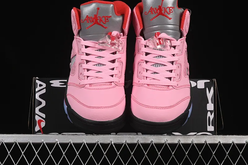 All categories Air Jordan Jordan series basketball shoes Air Jordan 5 L version Awake NY x Air Jordan 5 "Arctic Pink" AJ5 Joe 5 joint pink DV4982-600